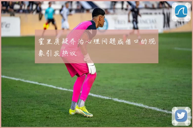 霍里质疑乔治心理问题成借口的现象引发热议